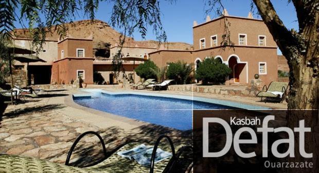 Defat Kasbah Hotel Ait Benhaddou Exterior foto
